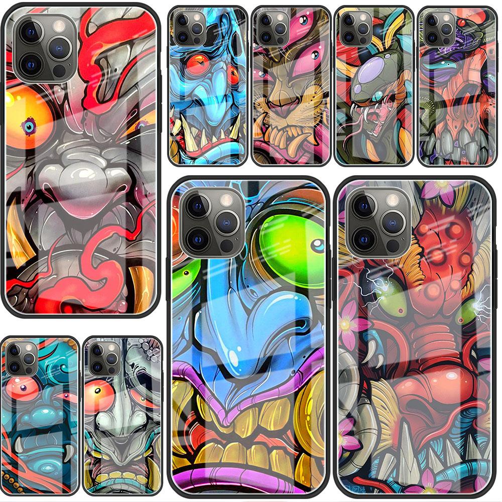 Glass Case For Apple iPhone 14 13 Pro 11 12 7 8 Plus SE 2022 XR X XS Max 6 6S Tempered Phone Cover Samurai Oni Mask Cool iPhone 14 Plus
Glass Case For Apple iPhone 14 13 Pro 11 12 7 8 Plus SE 2022 XR X XS Max 6 6S Tempered Phone Cover Samurai Oni Mask Cool iPhone 14 Plus