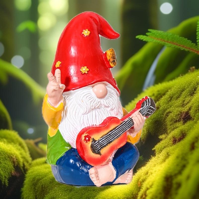 Whimsical Guitar Playing Gnome Statue Colorful Resin Garden Dwarf Outdoor Decor Yard Balcony Porch New Years Gift Idea
Whimsical Guitar Playing Gnome Statue Colorful Resin Garden Dwarf Outdoor Decor Yard Balcony Porch New Years Gift Idea