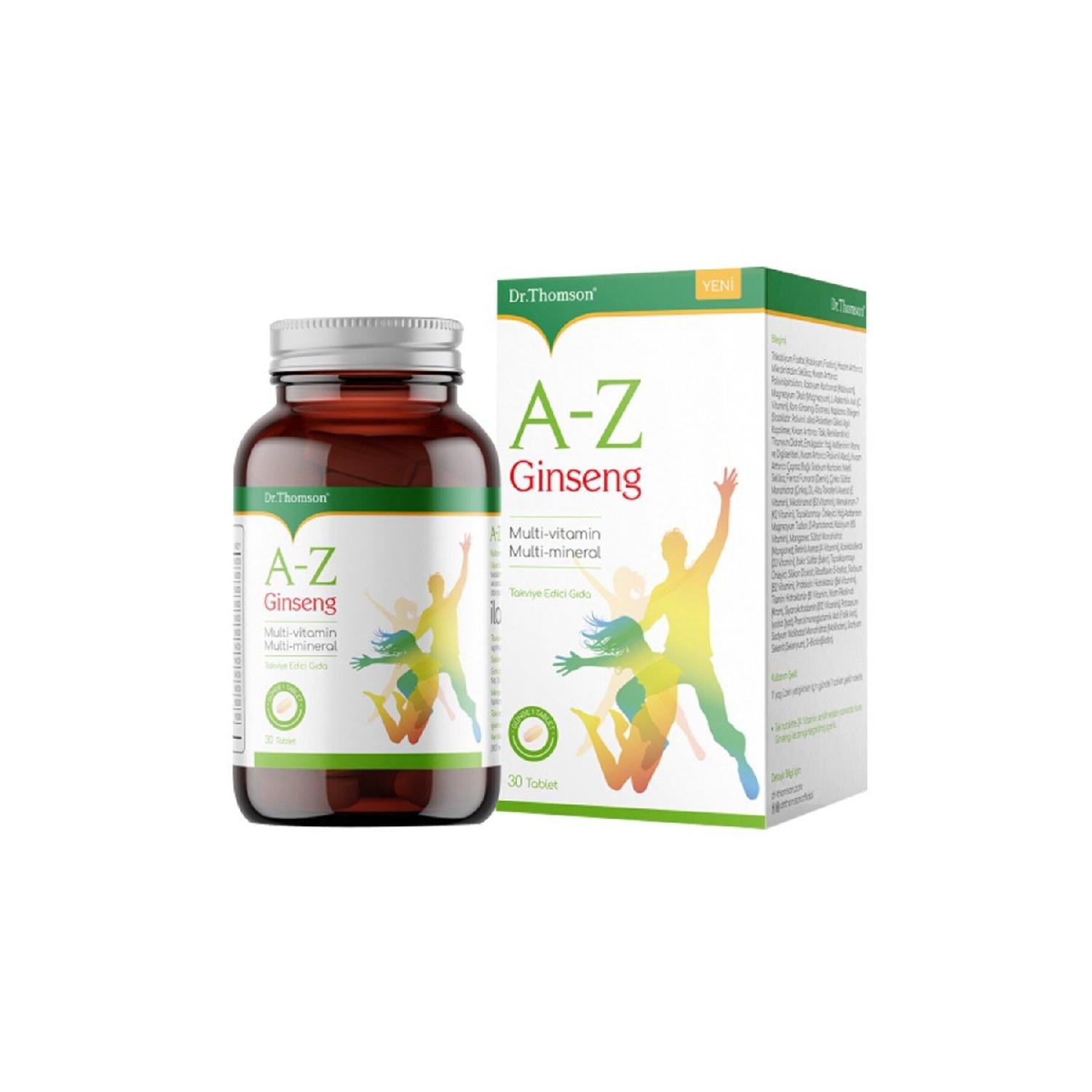 Dr.thomson Az Ginseng Multi-vitamin Multi-mineral 
Dr.thomson Az Ginseng Multi-vitamin Multi-mineral