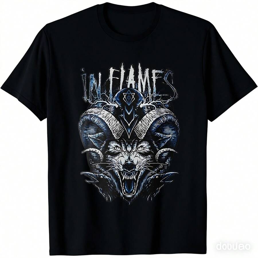 UnisexS WomenS In Flames Art TShirt Vintage Flame Print Round Neck Casual Tee Unisex Sizing MSC S
UnisexS WomenS In Flames Art TShirt Vintage Flame Print Round Neck Casual Tee Unisex Sizing MSC S