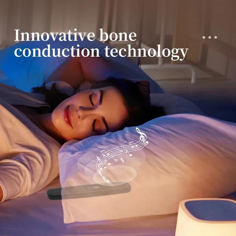 TF Card Playback Music Box Wireless Portable Bone Conduction Bluetooth Speakers Stereo Bass Under Pillow Improve Sleep Support
TF Card Playback Music Box Wireless Portable Bone Conduction Bluetooth Speakers Stereo Bass Under Pillow Improve Sleep Support