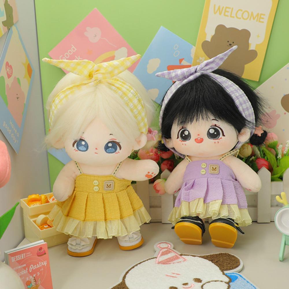 Bow Hair Band 20cm Cotton Doll Clothes Strap Dress Plush Doll Clothes Doll Accessories yellow style 1
Bow Hair Band 20cm Cotton Doll Clothes Strap Dress Plush Doll Clothes Doll Accessories yellow style 1