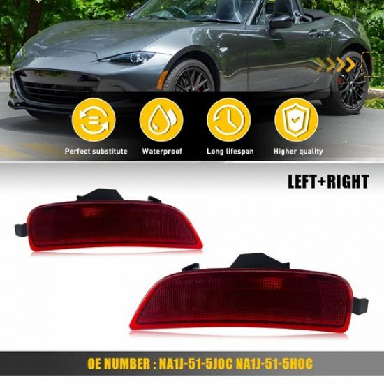 2X Rear Side Marker Lights LH RH For 2016-22 Mazda Miata MX-5 Red Lens EOA
2X Rear Side Marker Lights LH RH For 2016-22 Mazda Miata MX-5 Red Lens EOA