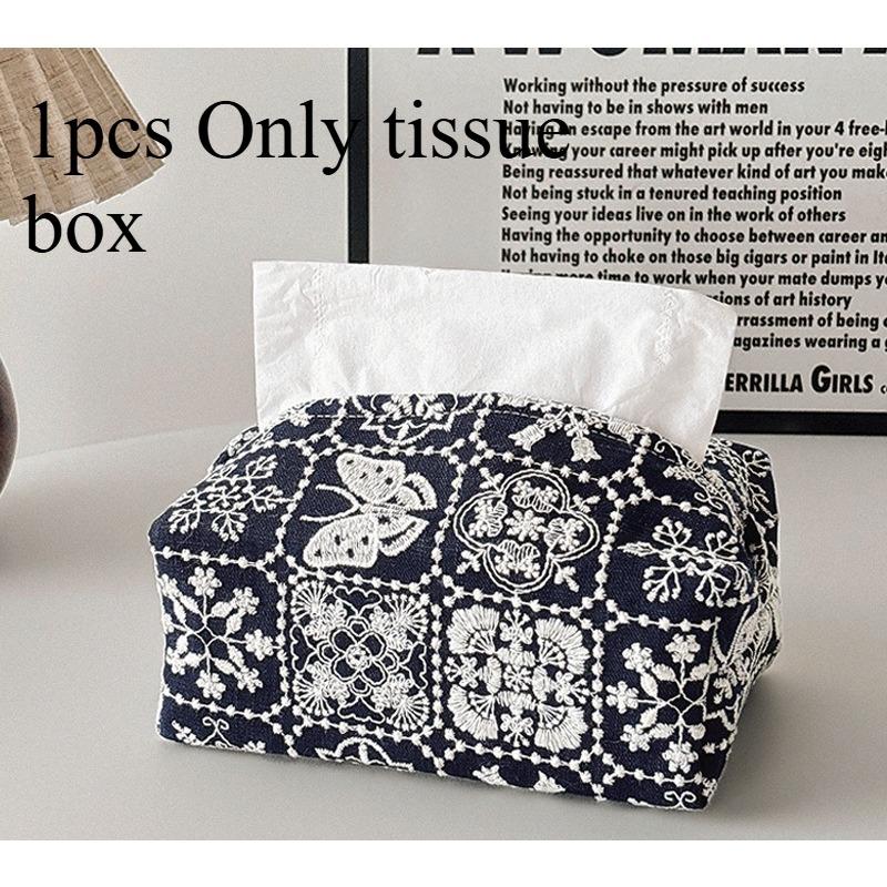 Desktop Paper Storage Bags Embroidered Paper Towel Set Home Bedroom Living Room Advanced Sense Paper Towel Box Cotton Bag
Desktop Paper Storage Bags Embroidered Paper Towel Set Home Bedroom Living Room Advanced Sense Paper Towel Box Cotton Bag