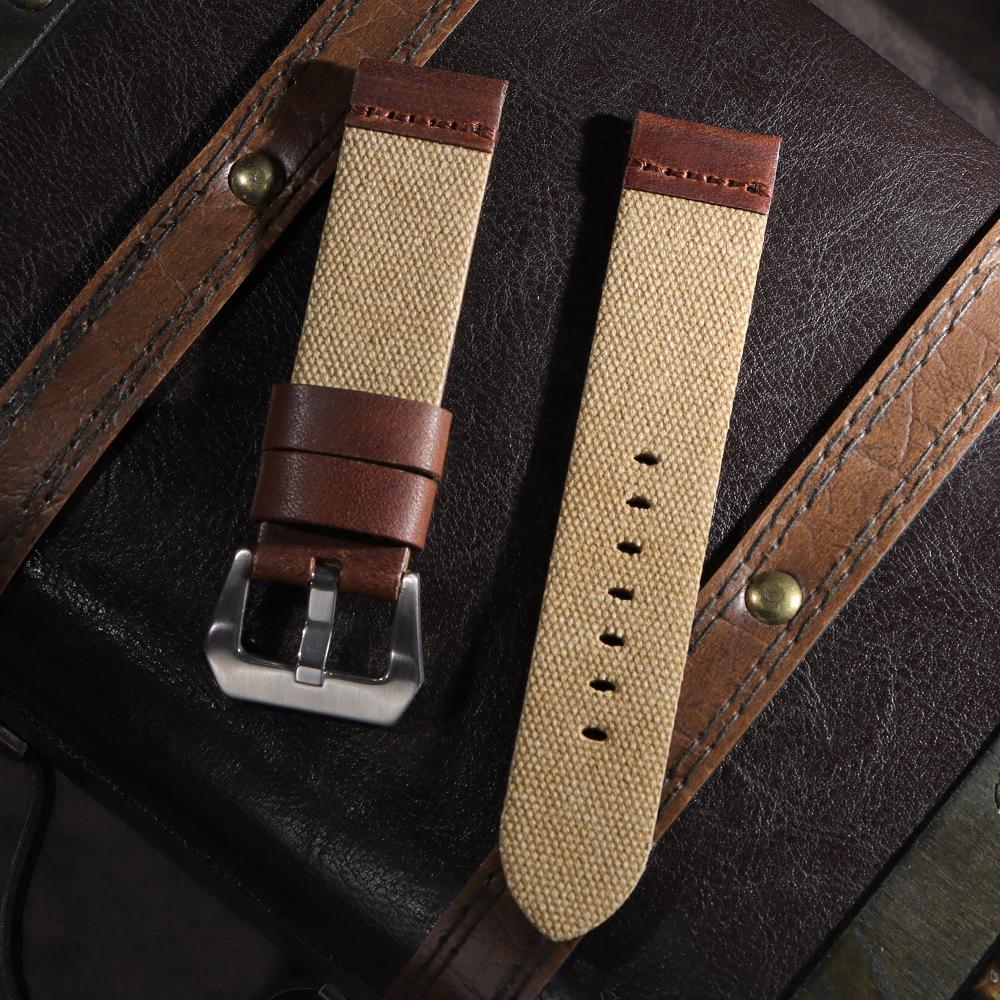 Canvas Leather Watch Strap 20mm 22mm 24mm for Panerai Green Blue Handmade Military Watchband Men Women for Omega Watch Bracelet 20mm хакі
Canvas Leather Watch Strap 20mm 22mm 24mm for Panerai Green Blue Handmade Military Watchband Men Women for Omega Watch Bracelet 20mm хакі