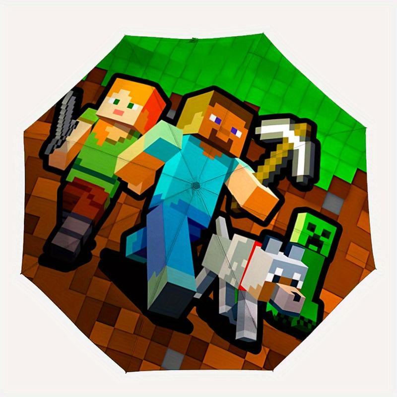 1 шт. Автоматический милый зонт Minecraft, 8-реберная конструкция, компактный, для путешествий на открытом воздухе, идеальный подарок для друзей или семьи yy280828126
1 шт. Автоматический милый зонт Minecraft, 8-реберная конструкция, компактный, для путешествий на открытом воздухе, идеальный подарок для друзей или семьи yy280828126