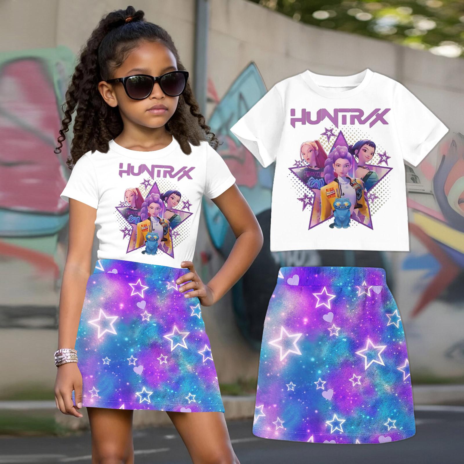 Witch Children s Printed Loose Casual Fashion Round Neck Short Sleeved Top+Short Skirt Set 160 кавун червоний колір
Witch Children s Printed Loose Casual Fashion Round Neck Short Sleeved Top+Short Skirt Set 160 кавун червоний колір