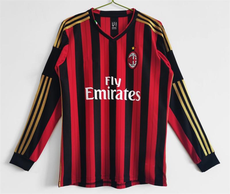 AC Milan jersey 1314 Serie A football jersey home court short sleeve No. 22 Kaka Balotelli classic retro jersey XXL
AC Milan jersey 1314 Serie A football jersey home court short sleeve No. 22 Kaka Balotelli classic retro jersey XXL