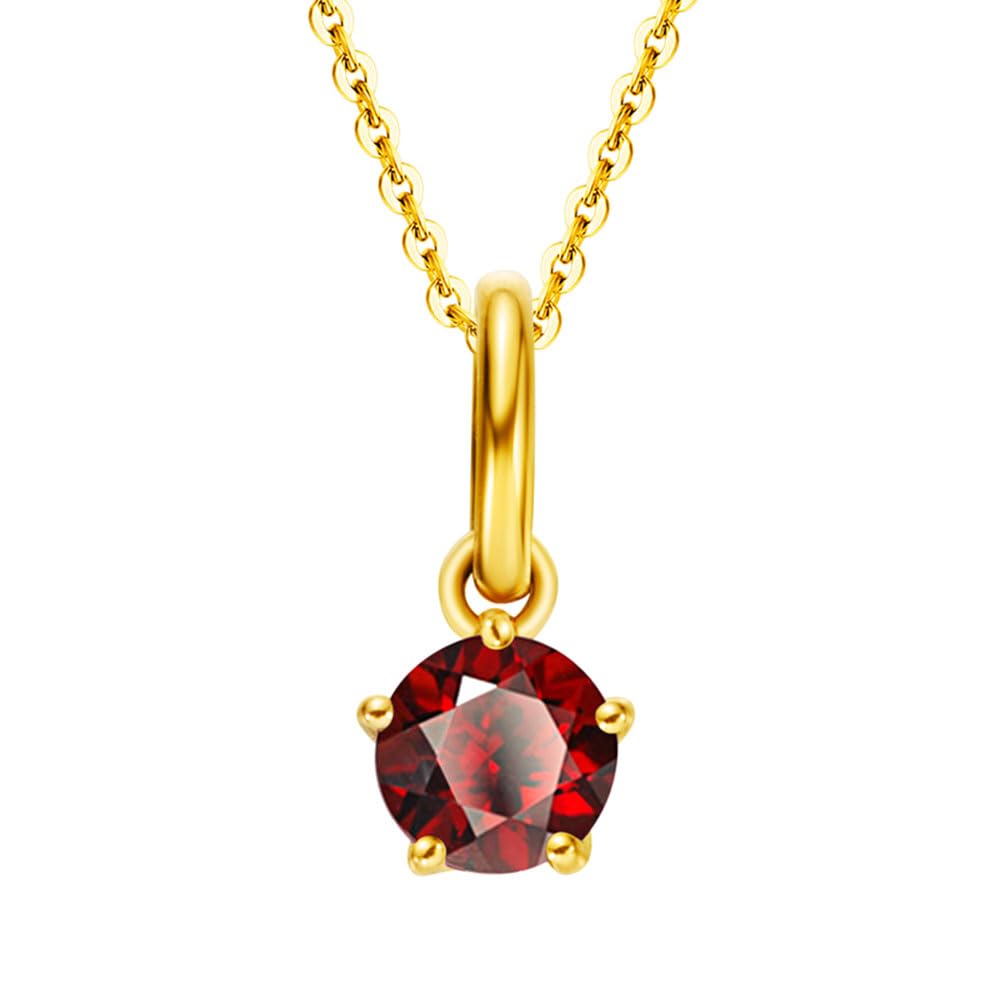 Necklace Natural Garnet 1 K18 Yellow Gold Natural Stone Pendant January Birthstone with Silver Chain Brand Christmas Birthday Anniversary Present Gift
Necklace Natural Garnet 1 K18 Yellow Gold Natural Stone Pendant January Birthstone with Silver Chain Brand Christmas Birthday Anniversary Present Gift