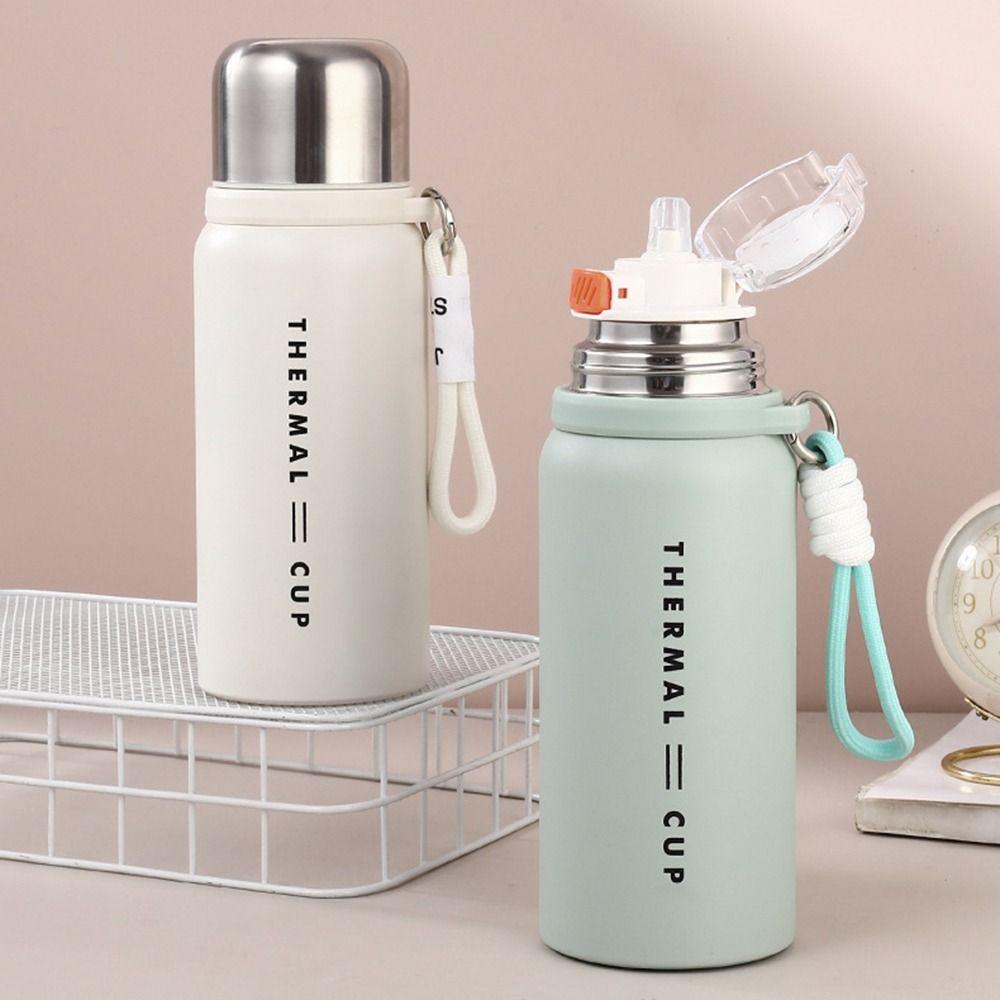 Portable Thermos Bottle 316 Stainless Steel Sports Water Bottle Light Luxury Vacuum Water Cup Home білий
Portable Thermos Bottle 316 Stainless Steel Sports Water Bottle Light Luxury Vacuum Water Cup Home білий