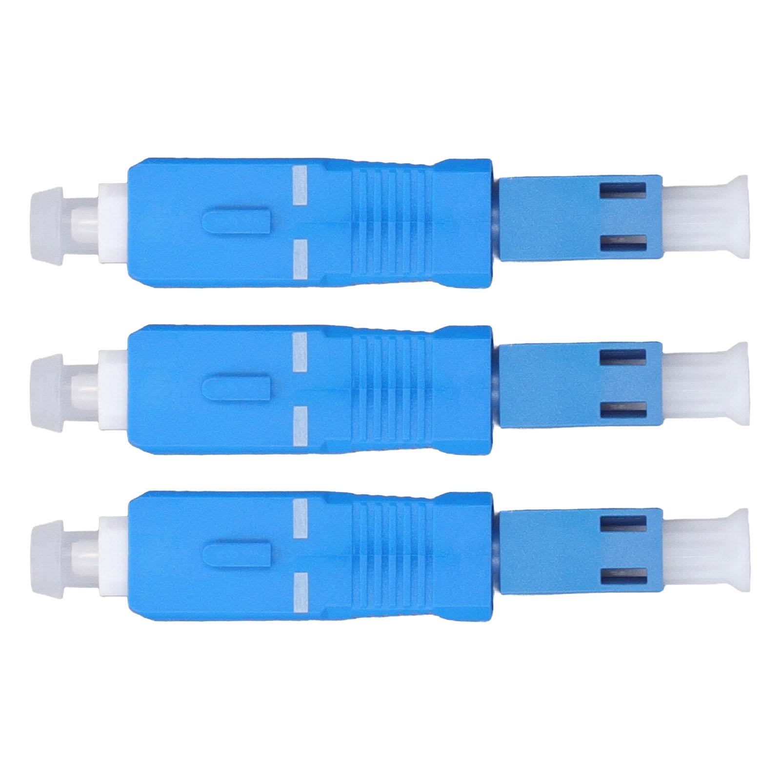 3PCS Оптоволоконні адаптери SC Male to LC Female Coupler Red Light Pen Power Meter Converter
3PCS Оптоволоконні адаптери SC Male to LC Female Coupler Red Light Pen Power Meter Converter