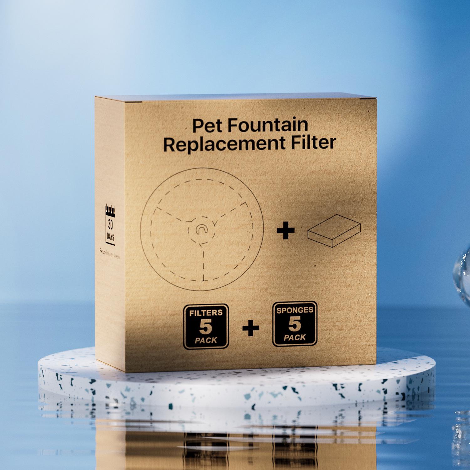 PK-3 Cat Fountain Replacement Filter with Neutral Activated Carbon Cartridge
PK-3 Cat Fountain Replacement Filter with Neutral Activated Carbon Cartridge
