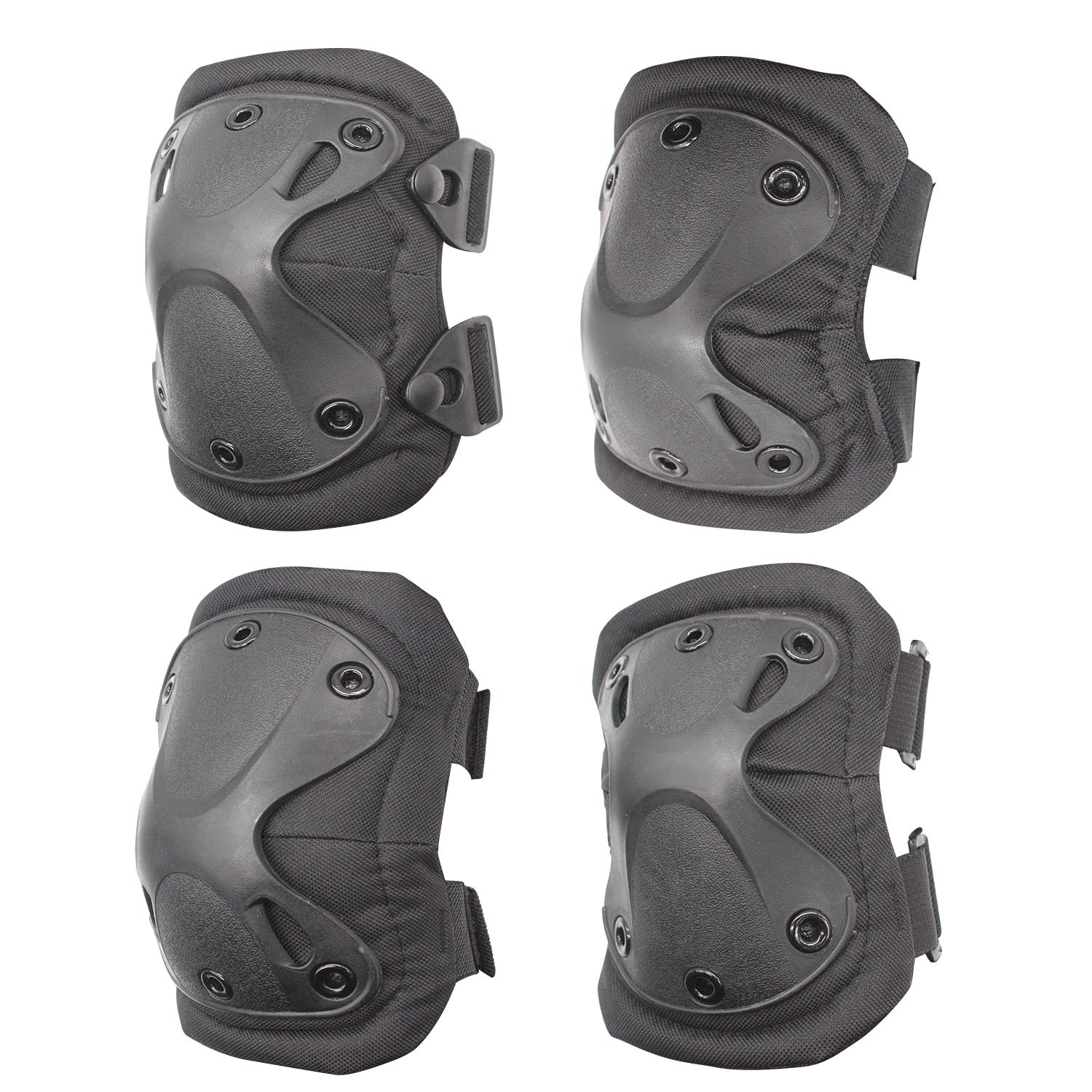 caffmo Elbow and Knee Knee Elbow Knee Pads and Elbow Pads for and Adult Protection Guards, Protectors, Pads, Pads, 4-Piece Set, Bicycles, Skiing, чёрный
caffmo Elbow and Knee Knee Elbow Knee Pads and Elbow Pads for and Adult Protection Guards, Protectors, Pads, Pads, 4-Piece Set, Bicycles, Skiing, чёрный