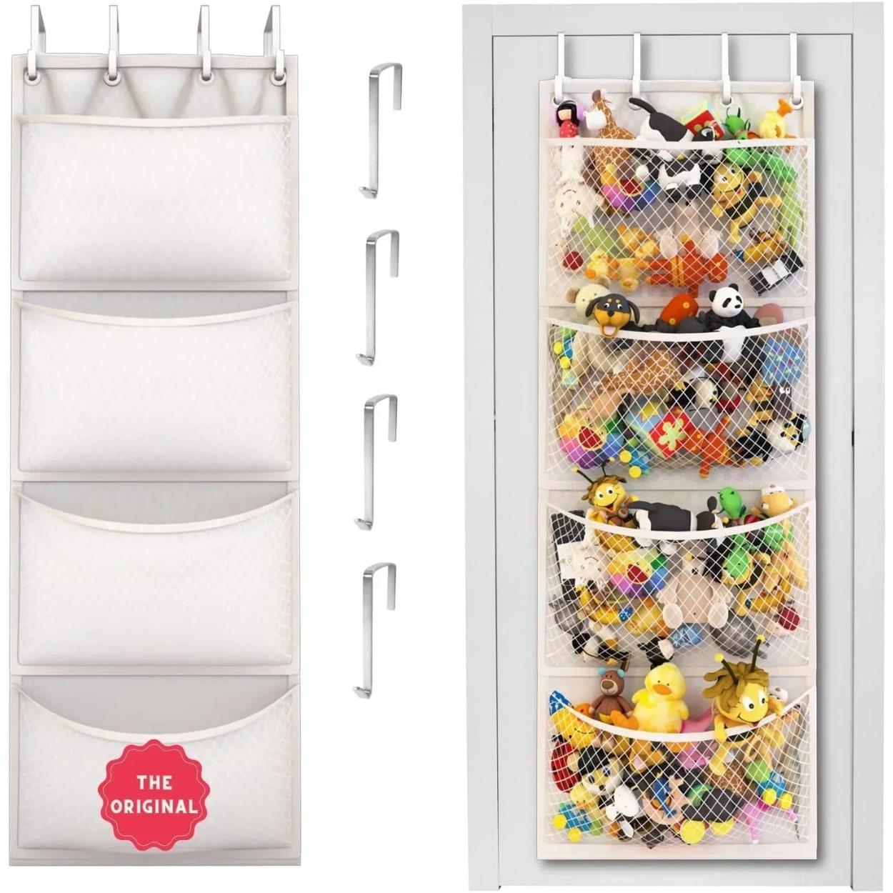 Storage Hanging Bag Over Door Organizer for Stuffies Baby Toys Storage Toy Plush/Hammock Hanging Storage Net Bag розовый
Storage Hanging Bag Over Door Organizer for Stuffies Baby Toys Storage Toy Plush/Hammock Hanging Storage Net Bag розовый