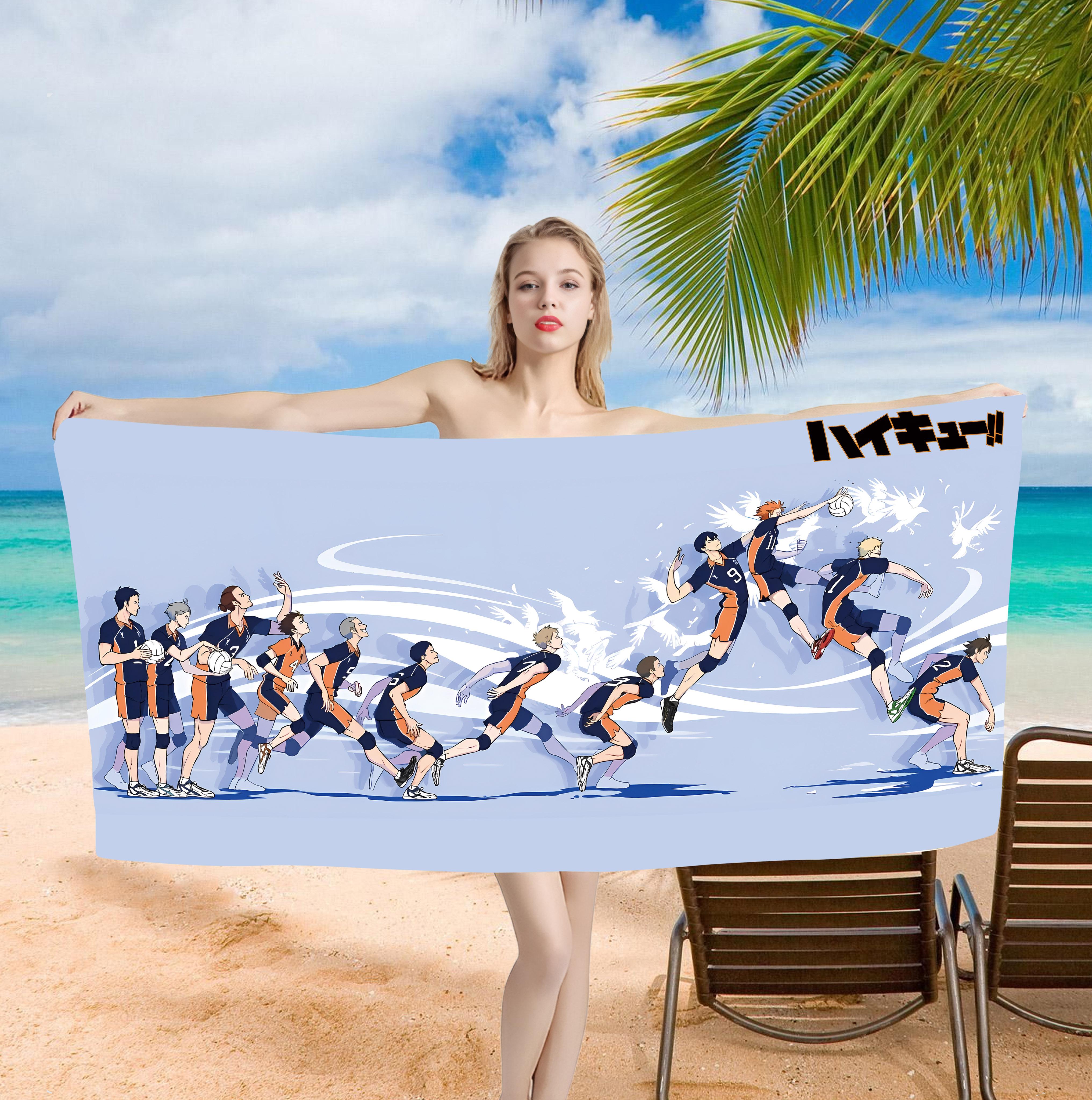 Anime cartoon Haikyuus Printed Beach Towel One Piece Anime Bath Towel 75x150cm Bathroom Shower Washcloth Home Decor W30*H60(CM)
Anime cartoon Haikyuus Printed Beach Towel One Piece Anime Bath Towel 75x150cm Bathroom Shower Washcloth Home Decor W30*H60(CM)
