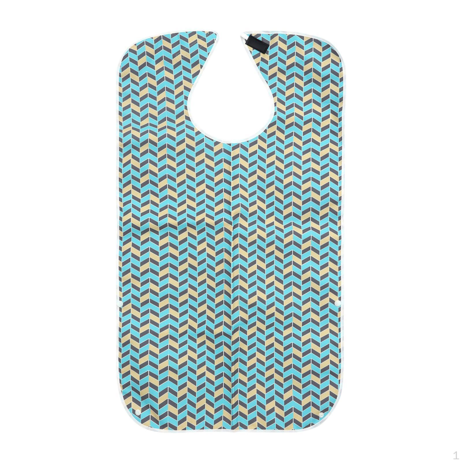 Adult Bib Eating Cloth Adjustable Neck Large Portable Machine Washable Reusable Clothing Protector flower printed
Adult Bib Eating Cloth Adjustable Neck Large Portable Machine Washable Reusable Clothing Protector flower printed