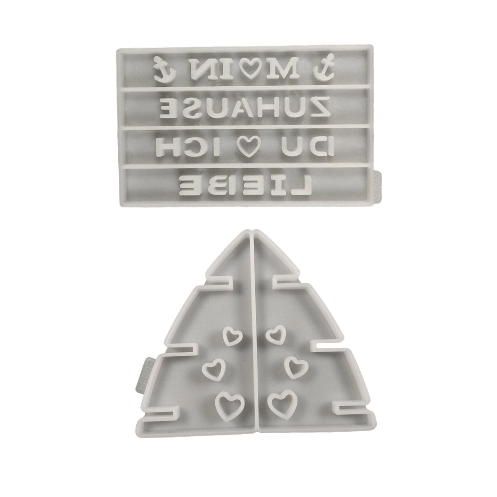 Силиконовые формы для стеллажей для хранения, формы из эпоксидной смолы, формы для поделок, многослойные формы для полок, силиконовая текстура для поделок 2