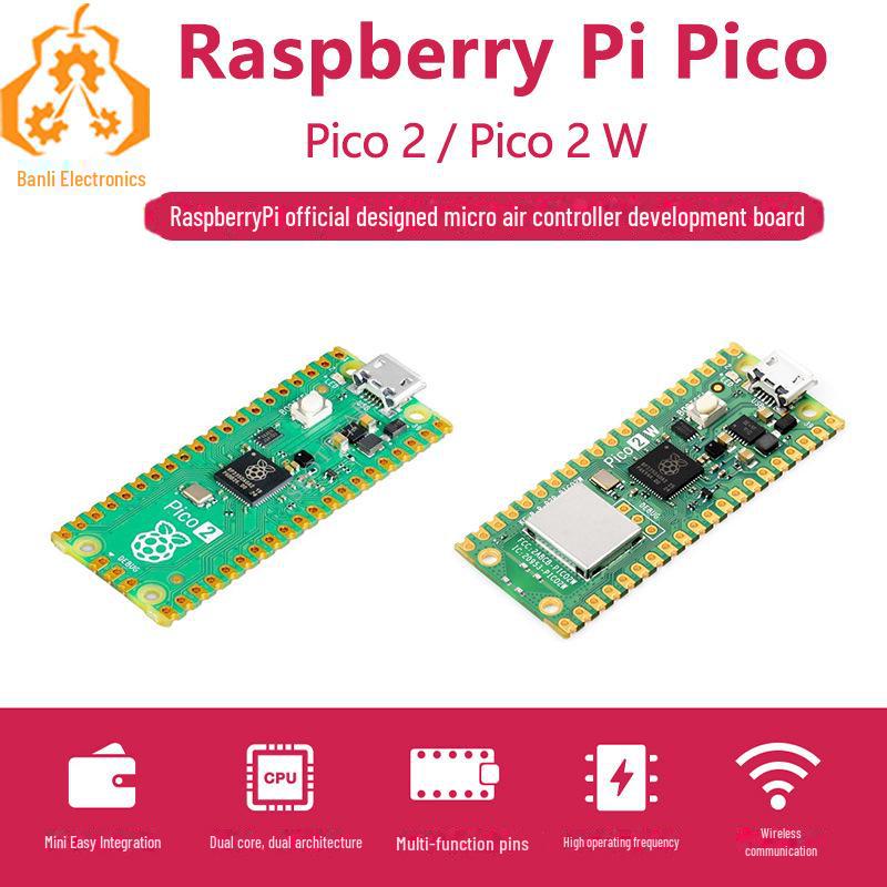 Raspberry Pi Pico 2/2W Development Board RP2350
Raspberry Pi Pico 2/2W Development Board RP2350