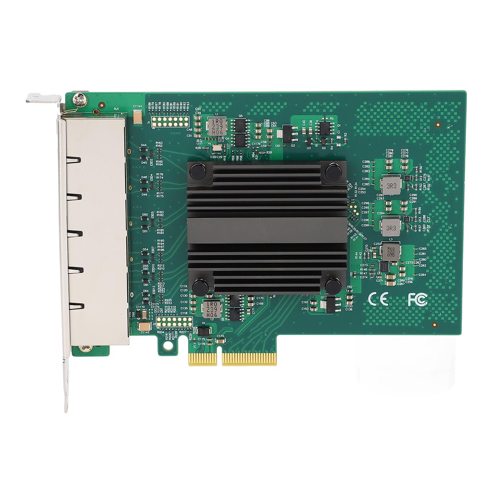 Gigabit PCIe Network Card I350 Chip 1000Mbps Transmission 6 RJ45 Ports Gigabit PCI Express Ethernet
Gigabit PCIe Network Card I350 Chip 1000Mbps Transmission 6 RJ45 Ports Gigabit PCI Express Ethernet