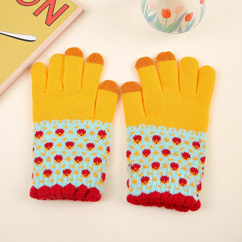 Перчатки унисекс цвета мандариновой утки из трикотажной шерсти с функцией сенсорного экрана для езды на велосипеде, теплые и плотные для защиты от холода. жёлтый
Перчатки унисекс цвета мандариновой утки из трикотажной шерсти с функцией сенсорного экрана для езды на велосипеде, теплые и плотные для защиты от холода. жёлтый