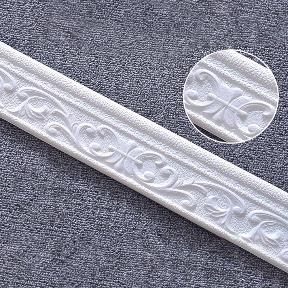 230cm 3D Self-Adhesive Foam Wall Trim Strip for Door Frame Edge and Corner Accent Decorative Molding білий
230cm 3D Self-Adhesive Foam Wall Trim Strip for Door Frame Edge and Corner Accent Decorative Molding білий