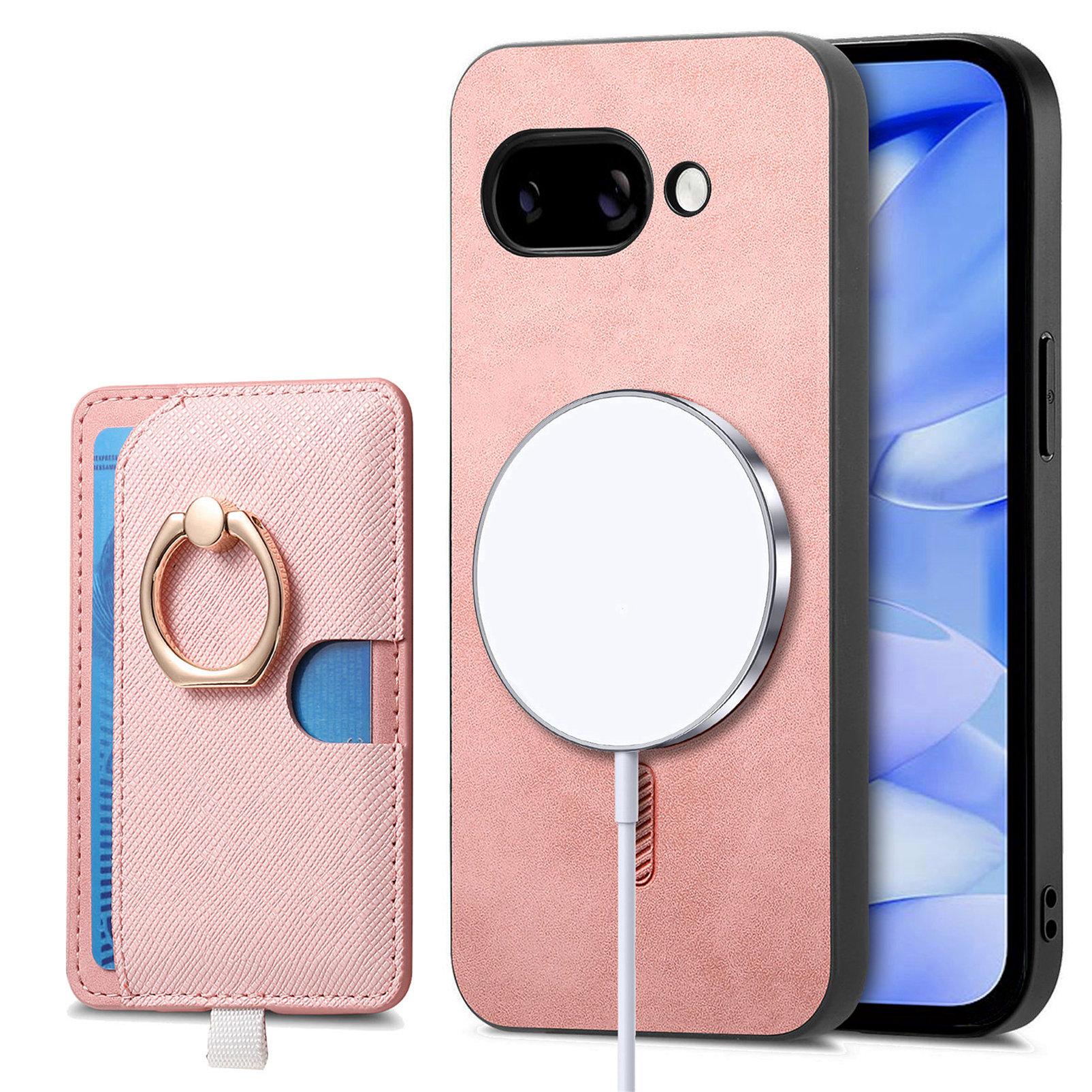 For Google Pixel 9a Case Ring Kickstand Leather+TPU+PC Phone Cover Detachable Card Holder Orange
For Google Pixel 9a Case Ring Kickstand Leather+TPU+PC Phone Cover Detachable Card Holder Orange