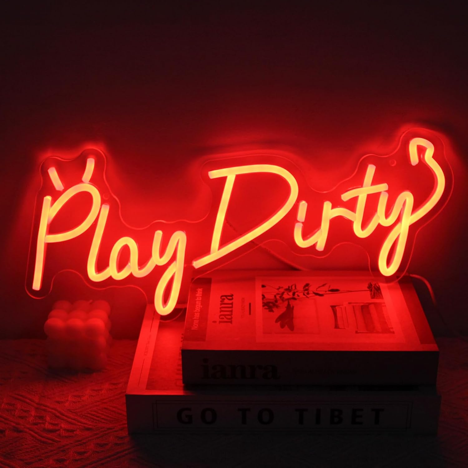 Play Dirty Neon Sign LED Neon Lights Signs for Wall Decor USB Powered for Satan Neon Lights for Bedroom Bar Man Cave Party Decor
Play Dirty Neon Sign LED Neon Lights Signs for Wall Decor USB Powered for Satan Neon Lights for Bedroom Bar Man Cave Party Decor
