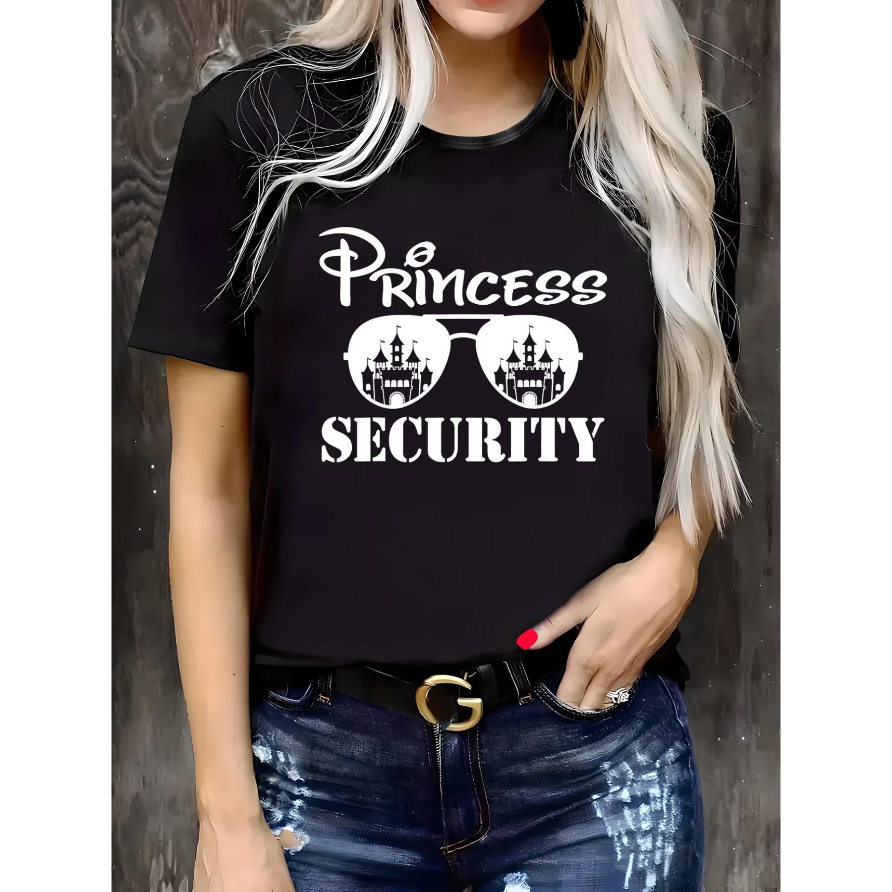 Women S Princess Security Graphic T-Shirt - Black, Short Sleeve, Round Neck, Stretchy Fabric, Casual & Comfortable Top for All Seasons T20 XXL чорний
Women S Princess Security Graphic T-Shirt - Black, Short Sleeve, Round Neck, Stretchy Fabric, Casual & Comfortable Top for All Seasons T20 XXL чорний
