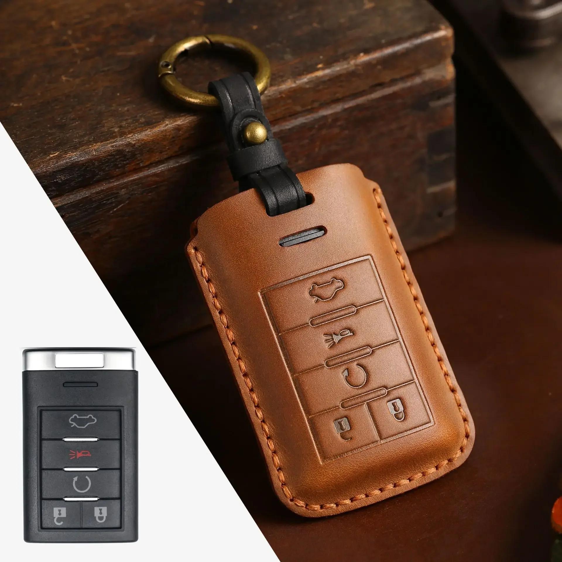 Leather Protector Cover Shell for 2007-2014 Cadillac CTS XTS DTS for Chevrolet Corvette Remote Car Key Case Keychain Accessories коричневий
Leather Protector Cover Shell for 2007-2014 Cadillac CTS XTS DTS for Chevrolet Corvette Remote Car Key Case Keychain Accessories коричневий