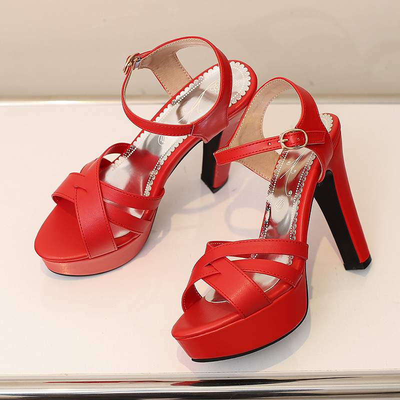 Krazing Pot Polyurethane Super High Heels Summer Size 43 Size 42 Size 50 dating party Platform Women Peep Toe Sandals 34 красный
Krazing Pot Polyurethane Super High Heels Summer Size 43 Size 42 Size 50 dating party Platform Women Peep Toe Sandals 34 красный