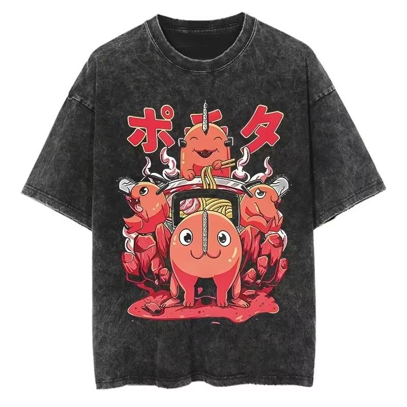 New Anime Chainsaw High Quality TShirt Men and Women Cotton Vintage Washed Streetwear new Yk Clothes Harajuku Top M
New Anime Chainsaw High Quality TShirt Men and Women Cotton Vintage Washed Streetwear new Yk Clothes Harajuku Top M