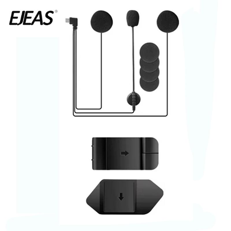 Original Earphone For EJEAS V6 PRO+/V4 PLUS Type-C Plug Motorcycle Helmet Headset with Speaker Microphone Optional Clip & Base 1 Set
Original Earphone For EJEAS V6 PRO+/V4 PLUS Type-C Plug Motorcycle Helmet Headset with Speaker Microphone Optional Clip & Base 1 Set