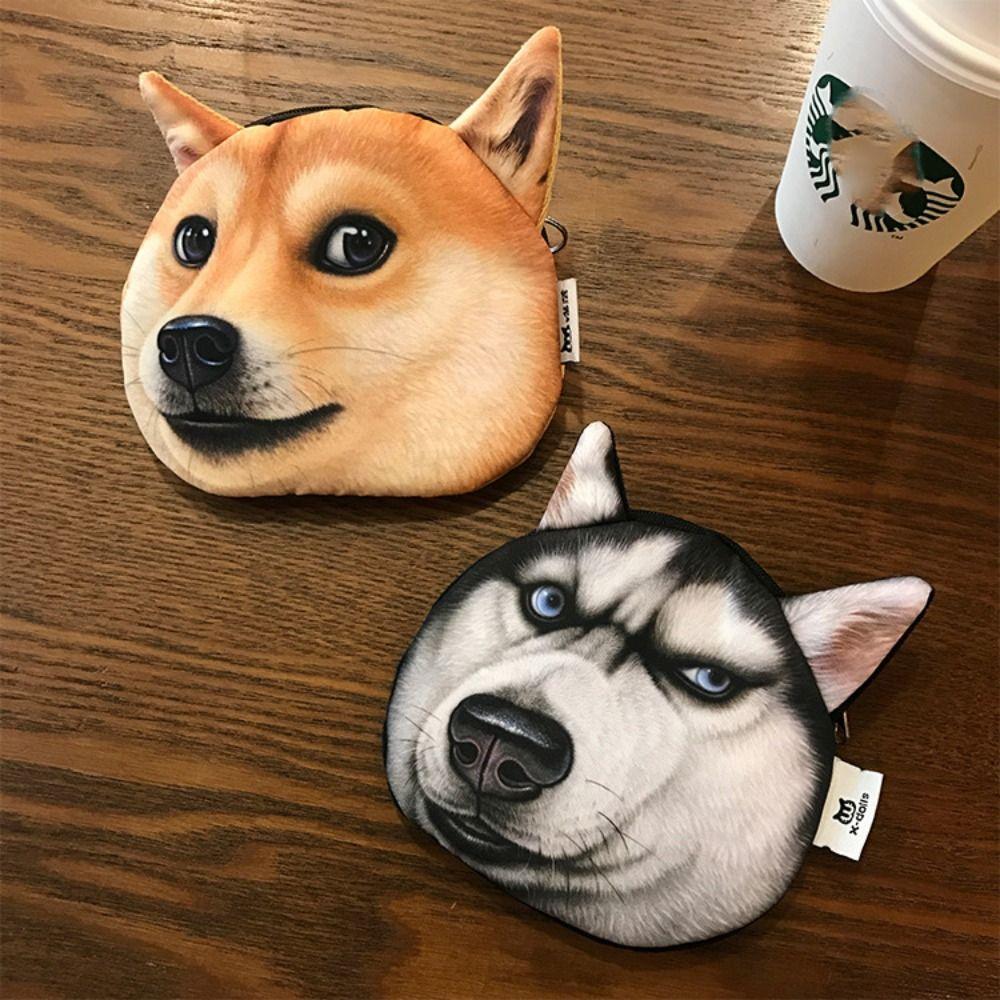 Bulldog Dog Pattern Coin Purse Siberian Husky Card Holder Creative Change Storage Bag Women style 7
Bulldog Dog Pattern Coin Purse Siberian Husky Card Holder Creative Change Storage Bag Women style 7