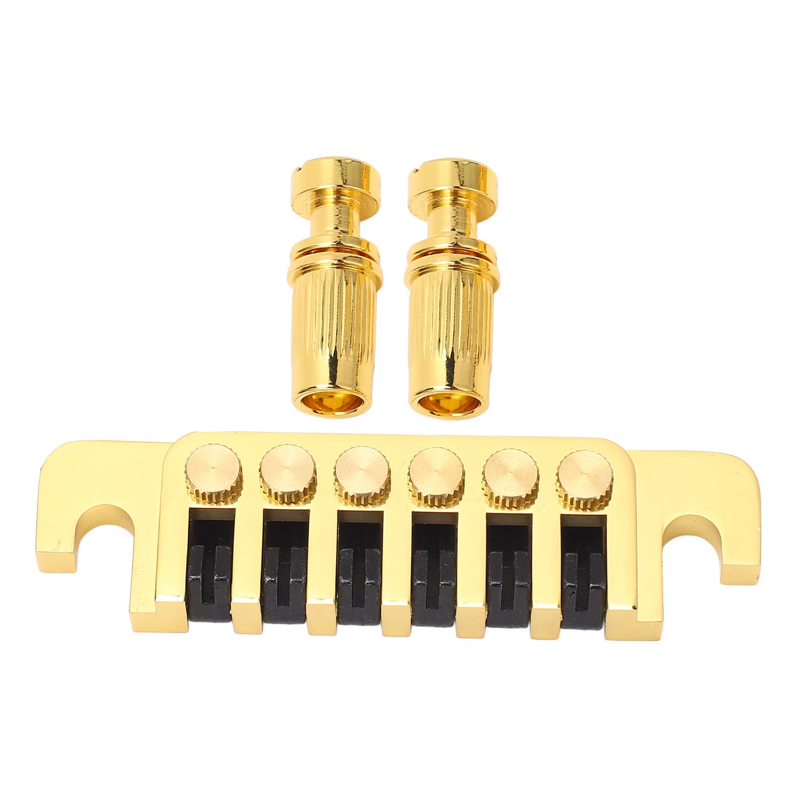 Guitar Bridge Tailpiece Reversible Wrap Around Saddle Bridge Stop Tailpiece for LP EPI Style золотий
Guitar Bridge Tailpiece Reversible Wrap Around Saddle Bridge Stop Tailpiece for LP EPI Style золотий