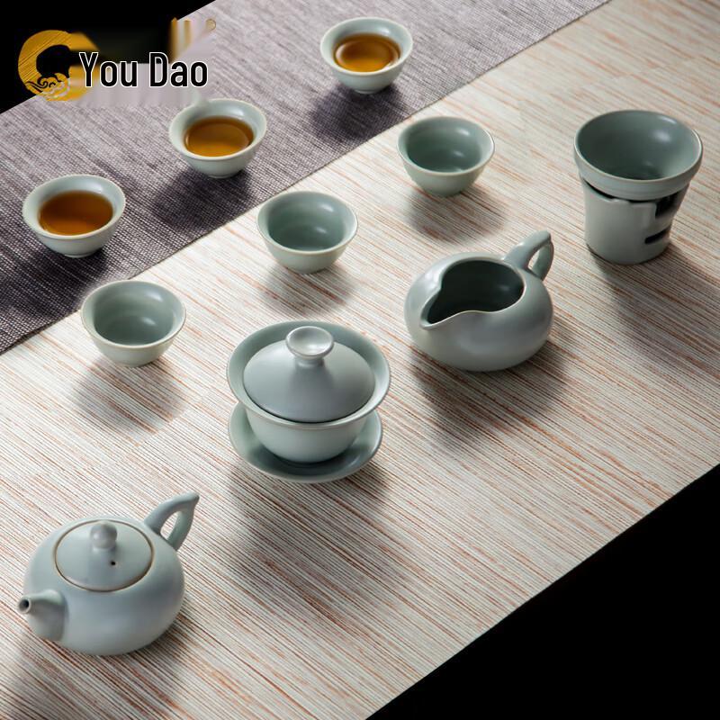 RUDAO Ruyao Qingfeng Kung Fu Tea Set (11-Piece Gift Box)
RUDAO Ruyao Qingfeng Kung Fu Tea Set (11-Piece Gift Box)