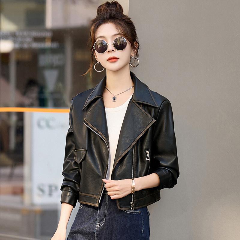 Women s Petite Lambskin Leather Jacket - New 2026 Spring/Autumn Short Style XL кавовий/зелений
Women s Petite Lambskin Leather Jacket - New 2026 Spring/Autumn Short Style XL кавовий/зелений