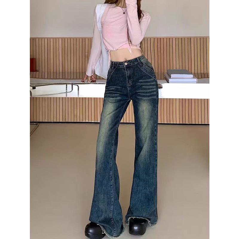 Women s High-Waisted Retro Micro-Flared Jeans - Stretch Slimming Fit for Spring & Autumn M
Women s High-Waisted Retro Micro-Flared Jeans - Stretch Slimming Fit for Spring & Autumn M