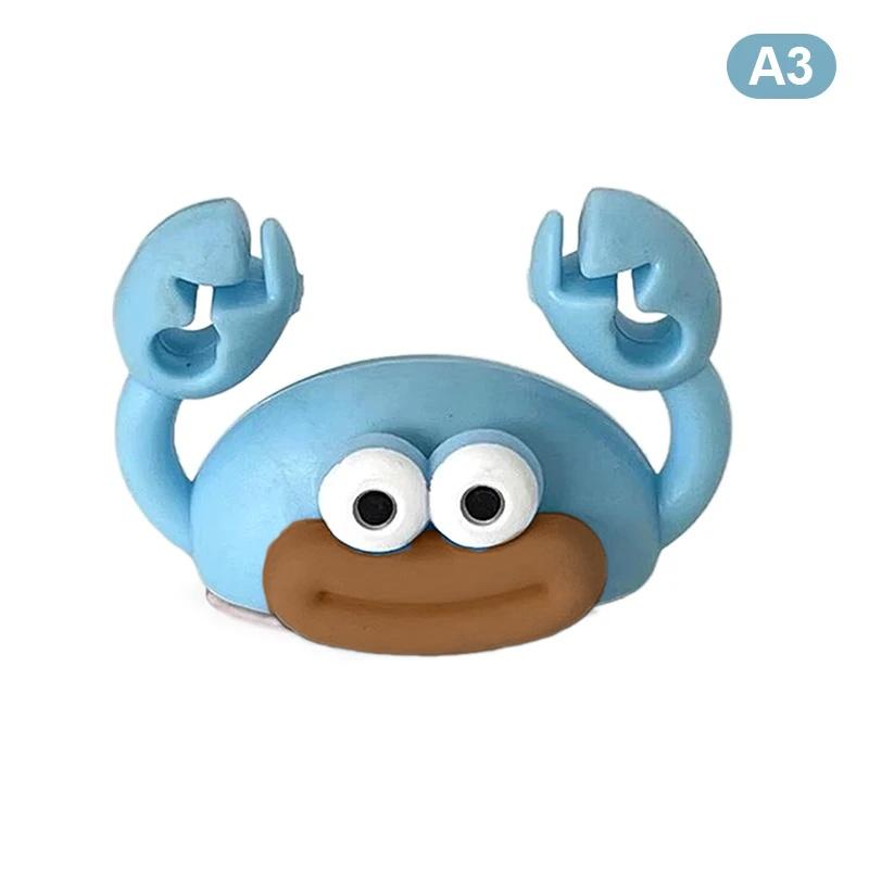 Cartoon Crab Cable Holder Self-Adhesive Fixing USB Cable Management ClipHome Office Desk Decoration Silicone Cable Organizer синий
Cartoon Crab Cable Holder Self-Adhesive Fixing USB Cable Management ClipHome Office Desk Decoration Silicone Cable Organizer синий
