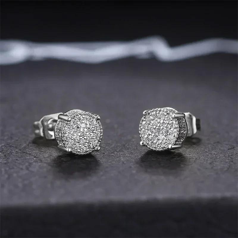 Dainty Stud Earrings for Women/Men Paved White CZ Copper Color/Gold Color Couple Fashion Versatile Ear Zircon
Dainty Stud Earrings for Women/Men Paved White CZ Copper Color/Gold Color Couple Fashion Versatile Ear Zircon