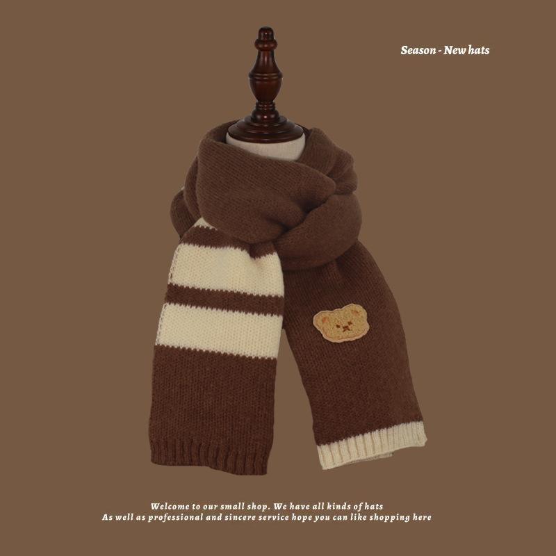 Детский шарф, мягкий теплый вязаный теплый шарф для шеи, зимний классический шарф для мальчиков и девочек 130x20cm
Детский шарф, мягкий теплый вязаный теплый шарф для шеи, зимний классический шарф для мальчиков и девочек 130x20cm