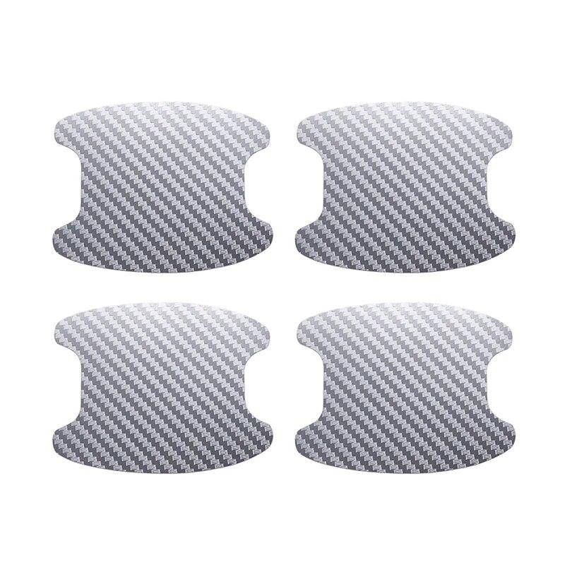 Универсальные 4 шт., наклейки на ручку двери автомобиля, черный/серебристый/синий, внешний устойчивый к царапинам защитный чехол, автоаксессуары серебряный
Универсальные 4 шт., наклейки на ручку двери автомобиля, черный/серебристый/синий, внешний устойчивый к царапинам защитный чехол, автоаксессуары серебряный