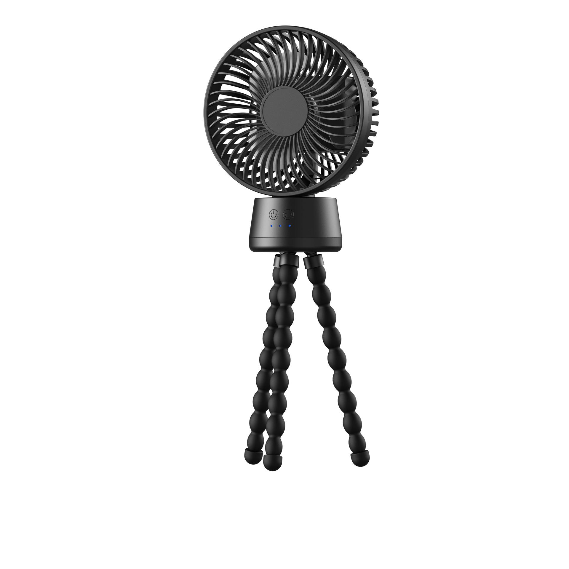 Portable USB Rechargeable Octopus Fan with 10000mAh Battery & Night Light 10000mAh чорний
Portable USB Rechargeable Octopus Fan with 10000mAh Battery & Night Light 10000mAh чорний