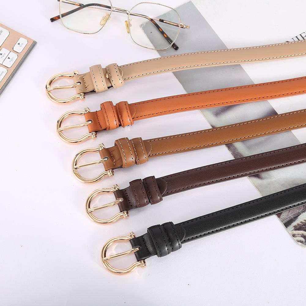 Niche Retro French Cowhide Belt Women S Simple Light Belt Fine Skirt Youth Belt 105cm бежевий
Niche Retro French Cowhide Belt Women S Simple Light Belt Fine Skirt Youth Belt 105cm бежевий