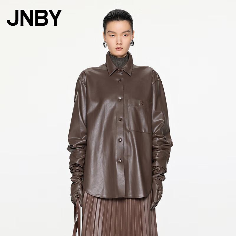 JNBY 2024 Autumn Faux Leather Collared Shirt S
JNBY 2024 Autumn Faux Leather Collared Shirt S