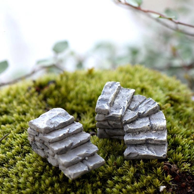 Moss Micro-Landscape Grey Stone Path Stairs for DIY Gardening Straight Stone Steps 1.6*3.2cm
Moss Micro-Landscape Grey Stone Path Stairs for DIY Gardening Straight Stone Steps 1.6*3.2cm
