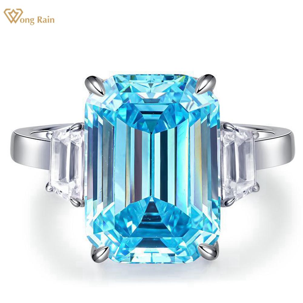 Wong Rain Classic Стерлинговое Серебро 925 пробы 10CT Изумрудной Огранки Синий Циркон AAAAA Драгоценный Камень Свадебное Обручальное Кольцо Ювелирные Изделия Подарок На Годовщину US 6 белый
Wong Rain Classic Стерлинговое Серебро 925 пробы 10CT Изумрудной Огранки Синий Циркон AAAAA Драгоценный Камень Свадебное Обручальное Кольцо Ювелирные Изделия Подарок На Годовщину US 6 белый