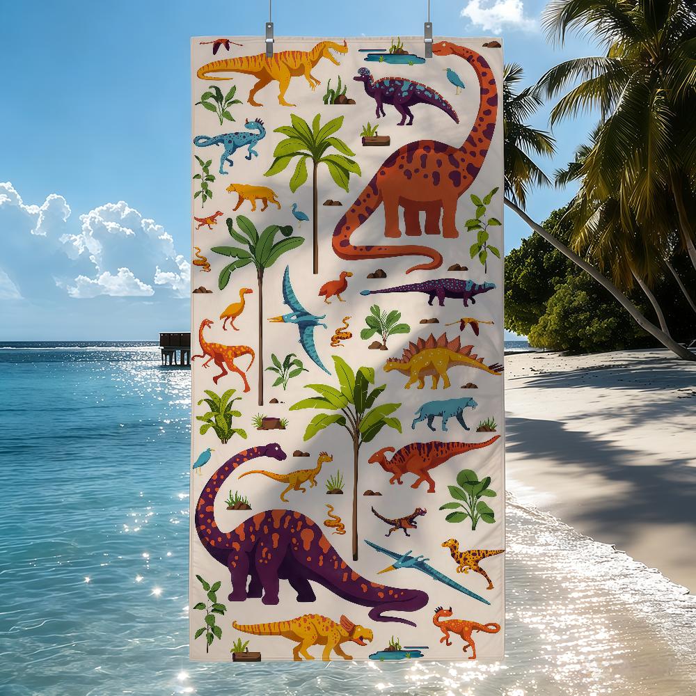 Cartoon Dinosaur cute kid Towel Quick Drying Beach Towels Are Suitable For Swimming Pools Camping Yoga And The Gym W40*H60(CM)
Cartoon Dinosaur cute kid Towel Quick Drying Beach Towels Are Suitable For Swimming Pools Camping Yoga And The Gym W40*H60(CM)