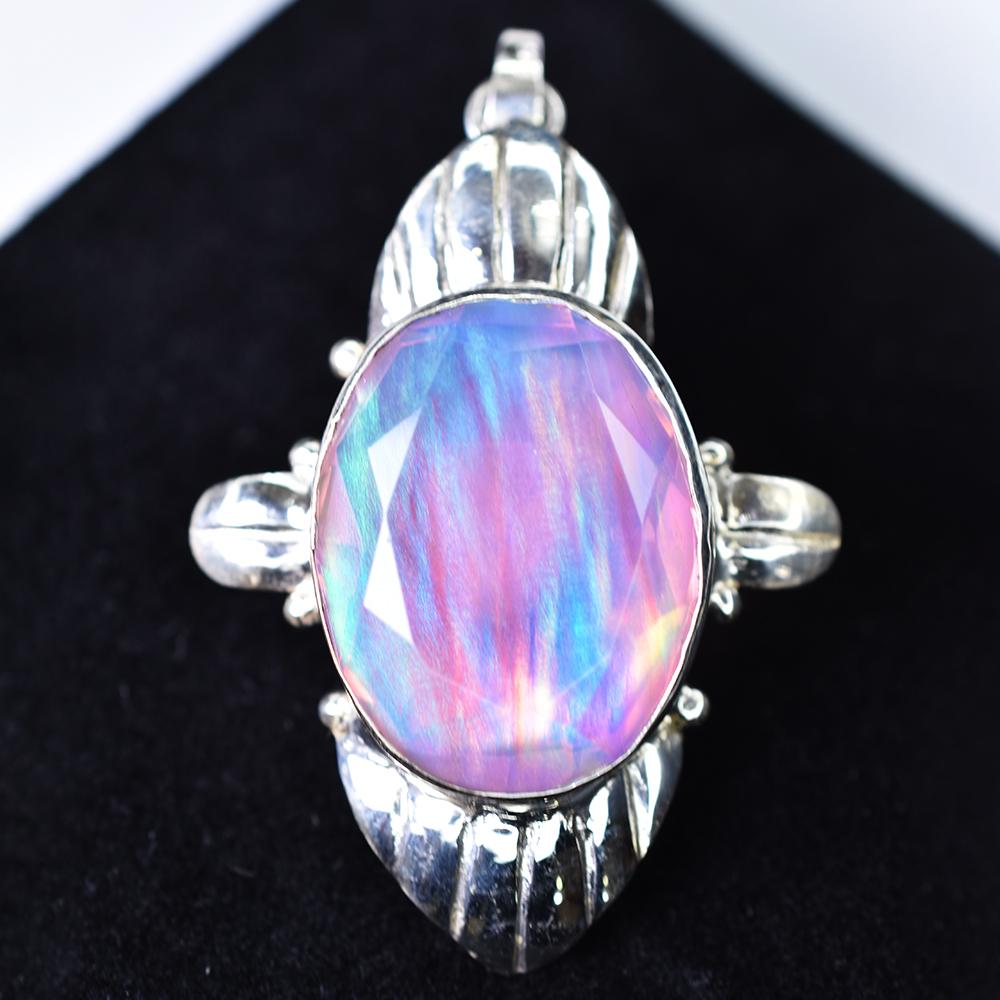 Високоякісний СЕРТИФІКОВАНИЙ 57 каратний Овальний Опал 925 Срібло Натуральний Камінь Підвіска MY.PD-202-NS 54 mm Approx. різнокольоровий
Високоякісний СЕРТИФІКОВАНИЙ 57 каратний Овальний Опал 925 Срібло Натуральний Камінь Підвіска MY.PD-202-NS 54 mm Approx. різнокольоровий