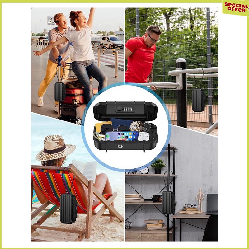A34R Portable Safe Box For Travel Mini Beach Lockable Box For Dorm,Travel,Beach,Hotel чёрный
A34R Portable Safe Box For Travel Mini Beach Lockable Box For Dorm,Travel,Beach,Hotel чёрный