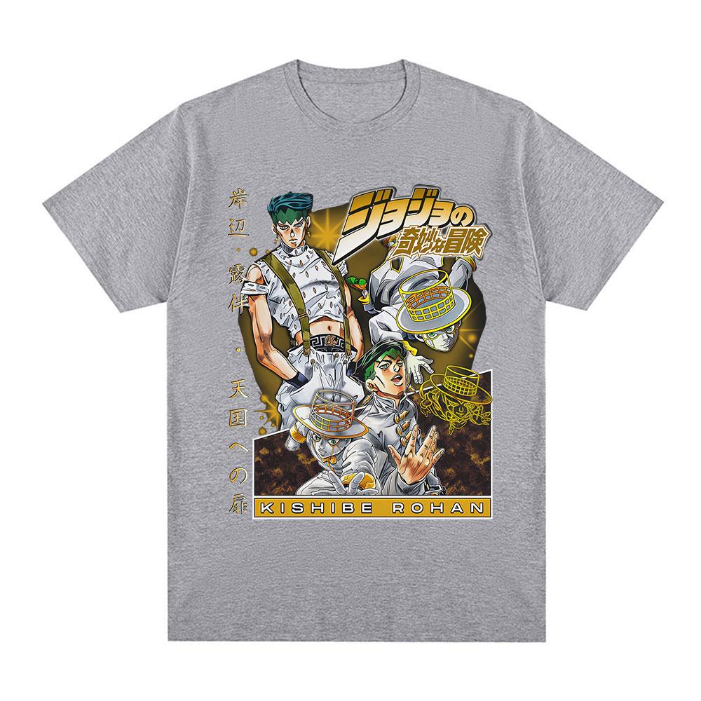Anime Jojo Bizarre Adventure Rohan Kishibe Tshirt 2026 Summer Unisexs Womens Fashion Y2K Cotton Oversized Tshirt Unisexs Tshirt S
Anime Jojo Bizarre Adventure Rohan Kishibe Tshirt 2026 Summer Unisexs Womens Fashion Y2K Cotton Oversized Tshirt Unisexs Tshirt S